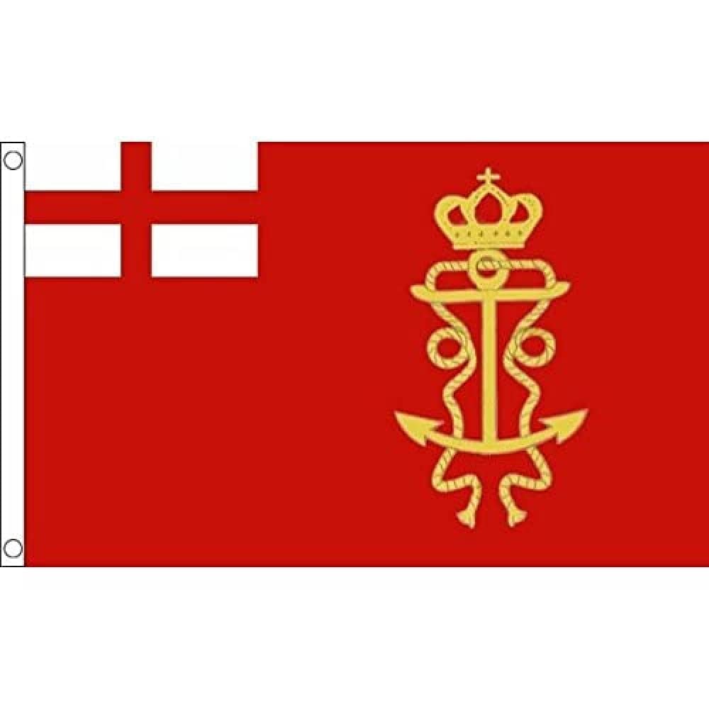 AZ FLAG - James Ii Lord High Admiral Ensign 1686 Flag - 3x5 Ft - 100D Polyester Bristish Historic Banner with Two Metal Grommets - Fade Resistant - Vivid Colors - 3' x 5' Feet - 150x90 Cm