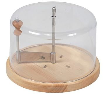 Kesper 66621 Käsehobel mit Haube für Tete de moine Käse