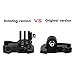 Sametop 360 Degree Rotating Quick Release Buckle Clip Mount Compatible with GoPro Hero (2018), Fusion, Hero 7, 6, 5, 4, Session, 3+, 3, 2, 1 Cameras (2 Packs)