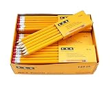 SKKSTATIONERY Pre-sharpened pencils, Pencils Sharpened with eraser top, 2 HB pencil, 144/box.