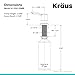 Kraus Kitchen Soap Dispenser Savan™ in Matte Black