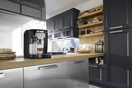 DeLonghi ECAM 22.360.B Kaffee-Vollautomat (1.8 Liter, 15 bar, 1450 Watt, Milchbehälter) schwarz – Bild 4