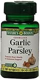 Nature's Bounty Odorless Garlic and Parsley, 100 Softgels