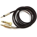 NewFantasia Replacement upgrade Cable For Audio Technica ATH-M50x / ATH-M40x / ATH-M70x Headphones 1.2meters/4feet