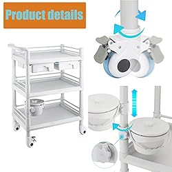 Rolling Utility Cart,Qiwey Medical Utility Cart