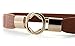 VOCHIC Womens Skinny Dress Belt for Ladies Fashion Elastic Waist Band Belts Gold Buckle
