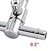 Uxcell Aquarium Fish Tank 5-Way Air Pump Control Valve Manifold Taps Silver Tone