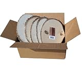 Basswood Plaque (Round/Oval) Bulk Quantity Value Box (Medium (7-9 inch Diameter) Pack of 10)