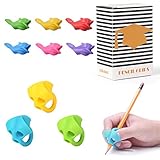 Premium Upgrade Pencil Grips for Adults, Kids, The Old with Hands Tremor, 9 Pcs Ritchoi Pencil Grips for Kids Handwriting for Preschool Finger Posture Correction for Righties or Lefties