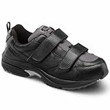 Dr. Comfort Winner-X Men's Therapeutic Diabetic Extra Depth Shoe: Black 11 Wide (W/4E) Velcro