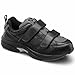 Dr. Comfort Winner-X Men's Therapeutic Diabetic Extra Depth Shoe: Black 11 Wide (W/4E) Velcro