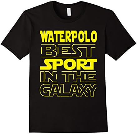 Men's WaterPolo Best Sport In The GALAXY T-Shirt Small Black