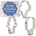 Ice Cream Cookie Cutters 3-Pc. Set Made in USA by Ann Clark, Popsicle, Hard and Soft Serve Ice Cream Cone