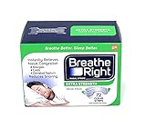 Breathe Right Extra Strength Clear Strips Reduces Snoring-Free Nasal Strips for Nasal Congestion Relief-72 Count …