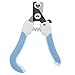 Kolomb Dog Nail Clippers and Trimmer, Razor Sharp Blades - Make Good Clean Cut, with Safety Guard to Avoid Over-Cutting Nails & Free Nail File, for Safe & Professional at Home Grooming