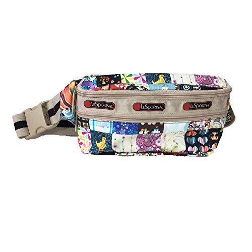 Lesportsac Waist Bag. LeSportsac Women's Classic Double Zip Belt Bag