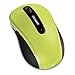 Microsoft Wireless Mobile Mouse 4000 - Lime Green