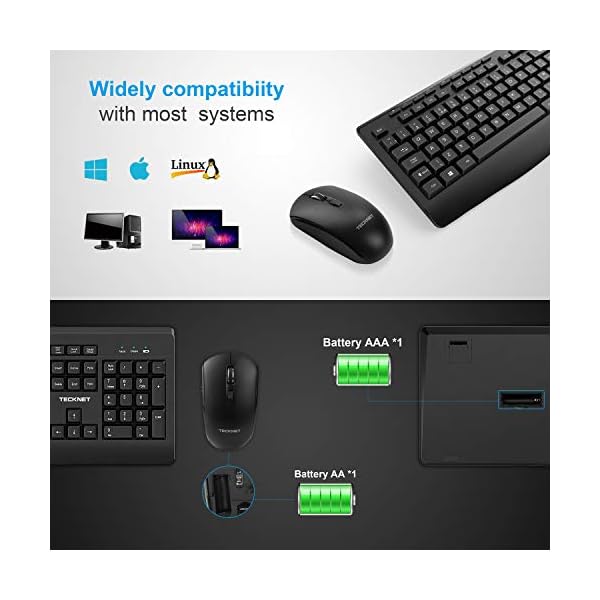 TECKNET-Wireless-Keyboard-and-Mouse-Set-Ergonomic-24G-Cordless-Keyboard-Mouse-Combo-with-Nano-USB-Receiver-for-WIN-XPWIN-7WIN-8WIN-10Vista-QWERTY-UK-Layout TECKNET Wireless Keyboard and Mouse Set, Ergonomic 2.4G Cordless Keyboard & Mouse Combo with Nano USB Receiver for PC…