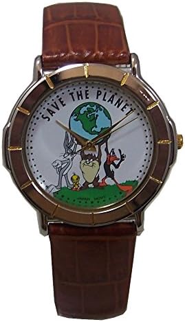 Bugs Bunny Looney Tunes Watch Pedre Save the Planet Wristwatch