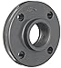 GF Piping Systems PVC Pipe Fitting, Flange, Schedule 80, Gray, 3