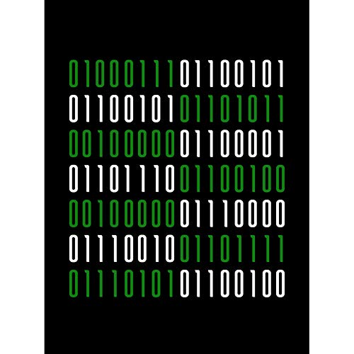 Artery8 Binary Geek and Proud Nerd Humour Quote Art Print Canvas Premium Wall Decor Poster Mural