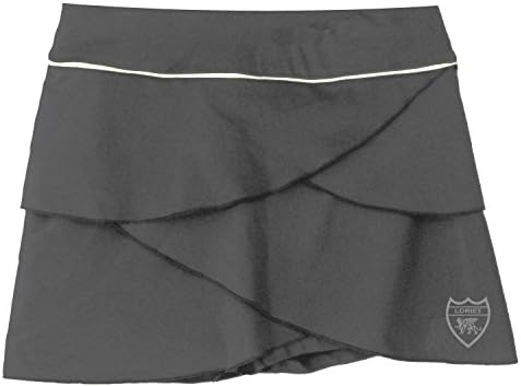 Loriet Girls Monaco Performance Skorts Grey/White Small