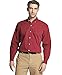 IZOD Men's Button Down Long Sleeve Stretch Performance Solid Shirt