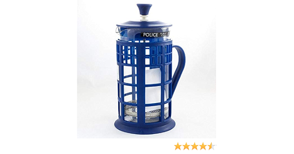 Doctor Who 34oz Tardis French Press 