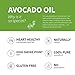 Chosen Foods 100% Pure Avocado Oil 1 L (2 Pack), Non-GMO, for High-Heat Cooking, Frying, Baking, Homemade Sauces, Dressings and Marinades