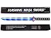 Ninja Sword Toy Light-Up (LED) Deluxe with Motion Activated Clanging Sounds – BRIGHT BLUE in a Gift Ready Packaging and separate sound control