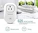 WiFi Smart Plug Compatible With Alexa, Google Home and Homemate ,Voice Control, App Remote Control, Timer, No Hub Needed,FCC and ETL Complied,4 Pack