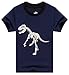 KikizYe Little Boys' Short Sleeve Summer Cotton T-Shirts Toddler Infant Kids Casual Tee