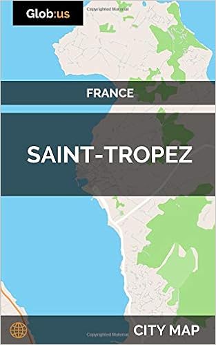 Saint-Tropez France Map Print Art &amp; Collectibles Giclée jan-takayama.com