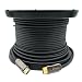 DTECH Ultra Slim 200 Feet Fiber Optic HDMI 2.0 Cable 4K at 60Hz and 18Gbps Pro Series for in-Wall Installation primary