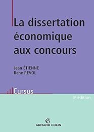 La  dissertation économique aux concours