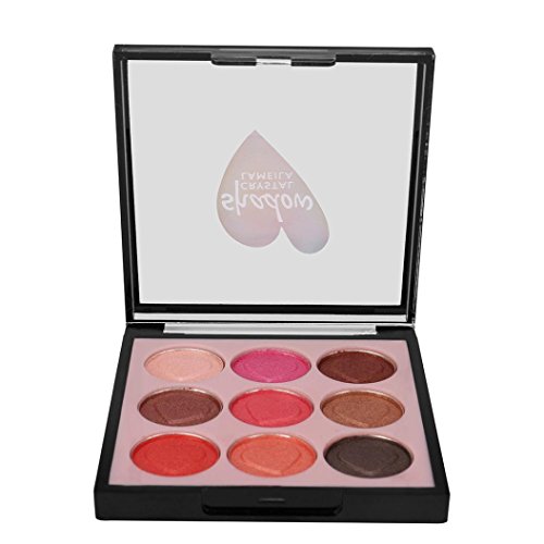 Beauty Glazed Eyeshadow Palette Ultra Pigmented Mineral Pressed Glitter Make Up Eye Shadow Powder Flash Make Up Kit (Multicolor A) - Thumbnail 5