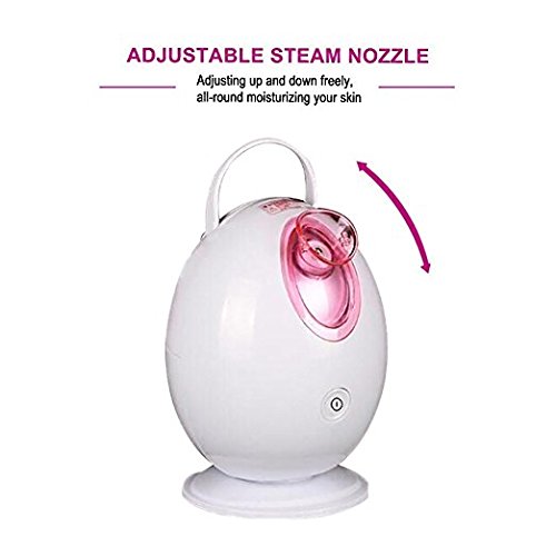 Hann Nano Cool Facial Steamer + Warm Facial Steamer Professional Sinus Steam Inhaler Face Skin Moisturizer Facial Mask Sauna Spa Steamers with Aromatherapy Diffuser Humidifier Function