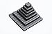 Lil Grippers Square Pads - Keep Furniture Where it Belongs! (2 Inch) 4 Pack