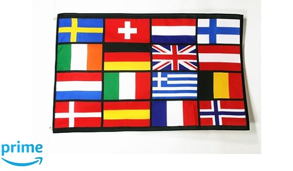 Amazon Com Az Flag European Countries Flag 3 X 5 Europe
