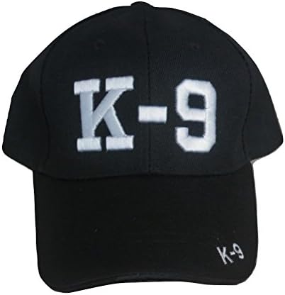 TrendyLuz K-9 Police Unit Law Enforcement 3D Embroidered Adjustable Baseball Hat Cap