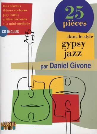Gypsy jazz 25 pieces dne cd tab