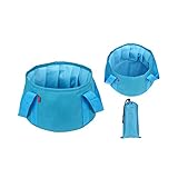 LZ Multifunctional Collapsible Folding Bucket Portable Travel Outdoor Wash Basin for Camping Hiking Travelling Fishing Washing Footbath