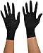 Size X-Large Black Mamba Nitrile Gloves