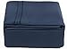 Cal King Sheets Set 6 Piece - Includes 4 Pillowcases - Bed Sheets Cal King Size - Soft Hotel Luxury Bedding - Cooling, Comfy & Breathable - 1 Flat, 1 Fitted & 4 Pillowcases w/ Deep Pockets - Navy Blue