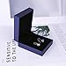 CRYSLOVE Fantastic World Series Aurora Borealis Ball Crystal Earrings for Women 925 Sterling Silver Drop Dangle Rainbow Earrings,Elegant Jewelry Packaging