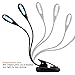 Rechargeable Book Light, Extra-Bright 8 LED Reading Light, Clip On Reading Light