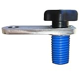 GripPRO ATV Anchors Flag Mount Designed to fit Polaris RZR Lock & Ride Holes - ATV Flag Pole Holder - Quick Release Bracket