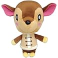 Sanei Animal Crossing New Leaf Doll Fauna 7" Plush