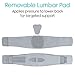 Vive Lower Back Support Brace for Men & Women - Dual Adjustable Lumbar Belt for Heavy Lifting, Herniated Disc, Sciatica, Scoliosis, & Thoracic Pain Relief - Compression Posture Device for Work or Home