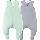 EasyFi Rayon Made from Bamboo Sleep Sack with Feet Baby Sleep Sack with Legs